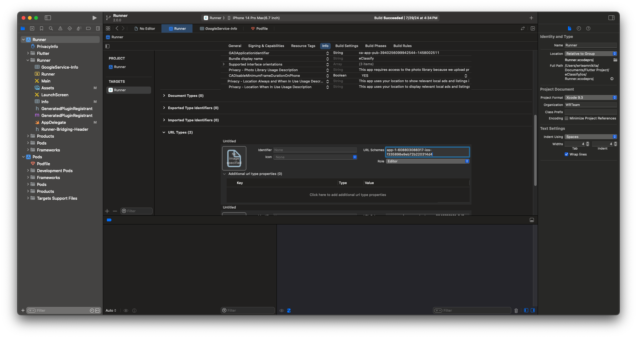 URL Scheme Encode iOS ID